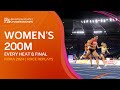 Women S 200m Every Heat Final Roma 2024 European Athletics Championships