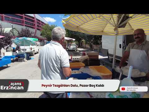 Peynir Tezgâhları Dolu, Pazar Boş Kaldı