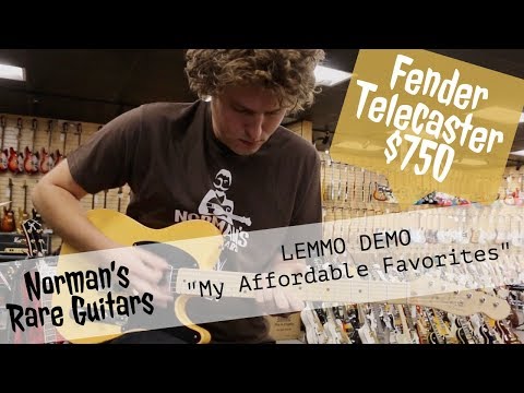 LEMMO DEMO: Fender Telecaster | "My Affordable Favorites"