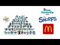 Mc Donalds Smurfs 2018 French Happy Meals 60 Pieces