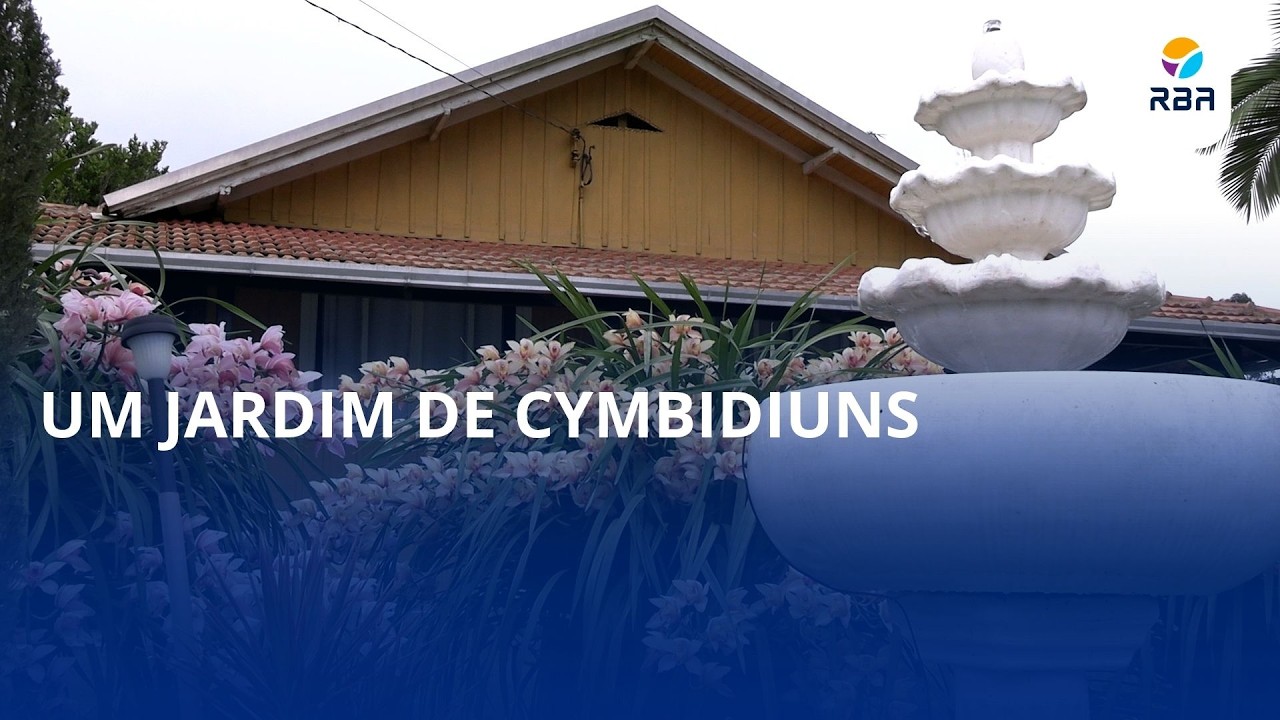 O jardim que virou cartão-postal em Dona Emma