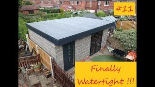 How to build a mancave or garden room #11 Watertight