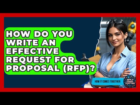 How Do You Write An Effective Request For Proposal (RFP)? - How It Comes Together