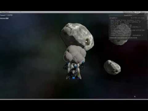 Unity3D SciFi Space Game [01] [Having fun]