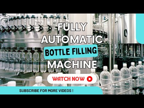 Mineral Water Bottle Filling Machine