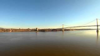 preview picture of video '2nd Flight - Blade 350 QX3: Hudson River in Poughkeepsie, NY'