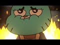 The Amazing World Of Gumball Rob Strangles Gumball In A Bush