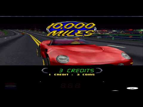 MAME 205 - CRUIS N EXOTICA -sahara SINGLE ARCADE RACE 2018 UK ARCADES