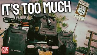 I Overpacked THIS Badly – Day 4 Riding Across America on my Himalayan 450