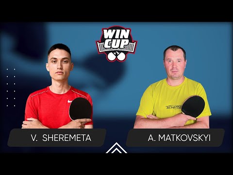 12:15 Vladyslav-Ivan Sheremeta - Andrii Matkovskyi West 2 WIN CUP 14.03.2024 | TABLE TENNIS WINCUP