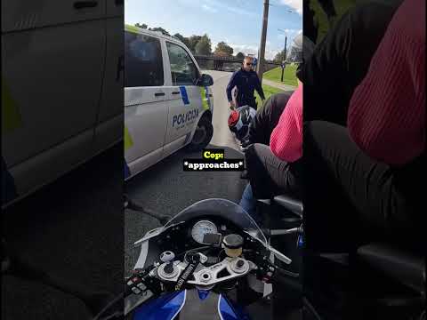 Biker Arrives To Save His Friend | #shorts