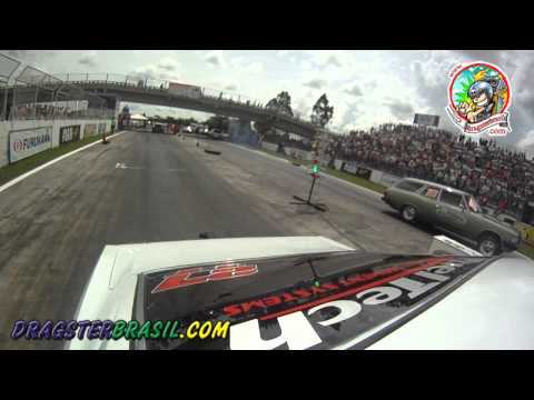 Opala turbo TT Guilherme Emiliano - Recorde - 1ª etapa Paranaense de Arrancada 2011