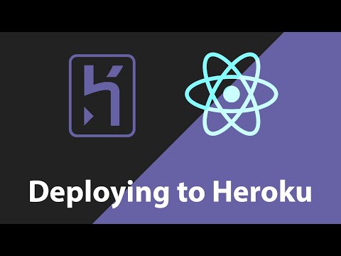 React JS Pushing App To Heroku