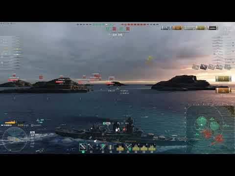 Henri IV French Cruiser | Kraken, 243k Dmg, HC, Conf | World of Warships Replay