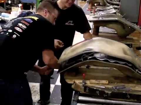 TOTW Mustang Motorcycle Seat Production Build