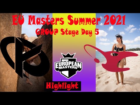 MOUZ vs KC 歐洲大師賽夏季小組賽 Group Stage Day5 EU Masters Summer 2021