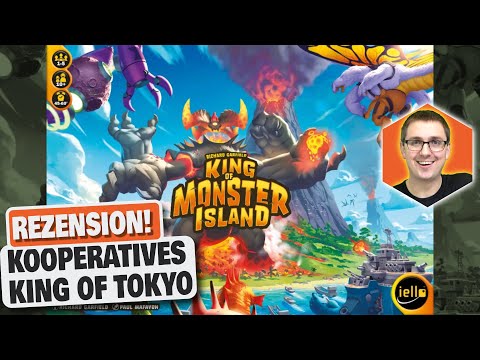 King of Monster Island - Die kooperative Version von King of Tokyo! - Test
