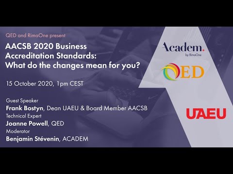 AACSB 2020 Business Accreditation Standards: What do the changes mean for you?