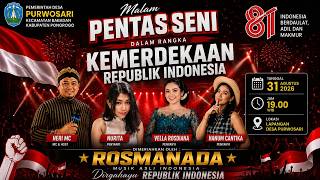 Download lagu LIVE STREAMING TASYAKURAN MALAM PENTAS SENI DALAM RANGKA KEMERDEKAAN RI DI MERIAHKAN OLEH ROSMANADA mp3 Download lagu LIVE STREAMING TASYAKURAN MALAM PENTAS SENI DALAM RANGKA KEMERDEKAAN RI DI MERIAHKAN OLEH ROSMANADA mp3
