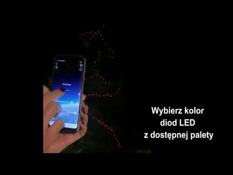 Led Xmart pro - inteligentne oświetlenie na choinkę
