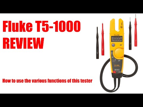Fluke T5-1000 Electrical Tester Flat