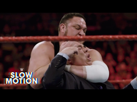 Fight-Size Wrestling Update: Samoa Joe In Slo-Mo! (Bray & Roman Too), SmackDown & 205 Live Preview, Slammiversary Promo, More