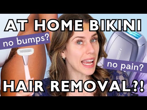 So I’m Trying IPL Hair Removal for Bikini Hair? Getting Summer Ready FAST…
