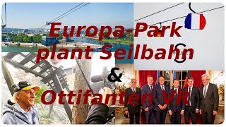 Europa-Park plant Seilbahn! & Ottifanten VR beim Alpenexpress! |Europa-Park-News