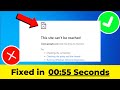 Fix Some Websites Not Loading Or Not Opening In Any Browser Issue Windows 11 10 2024