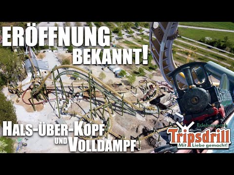 ERÖFFNUNG von Hals-über-Kopf & Volldampf BEKANNT! | Erlebnispark Tripsdrill | Neue Achterbahnen 2020