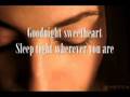 Goodnight sweetheart "David Kersh" With lyrics