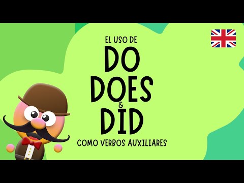 EL USO DE DO, DOES Y DID COMO VERBOS AUXILIARES - INGLÉS PARA NIÑOS CON MR.PEA - ENGLISH FOR KIDS