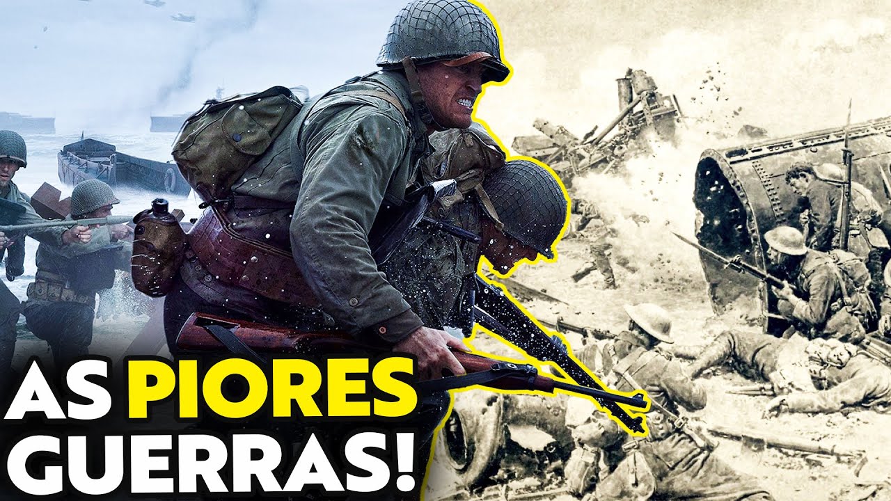 Quais foram as MAIORES GUERRAS da História?