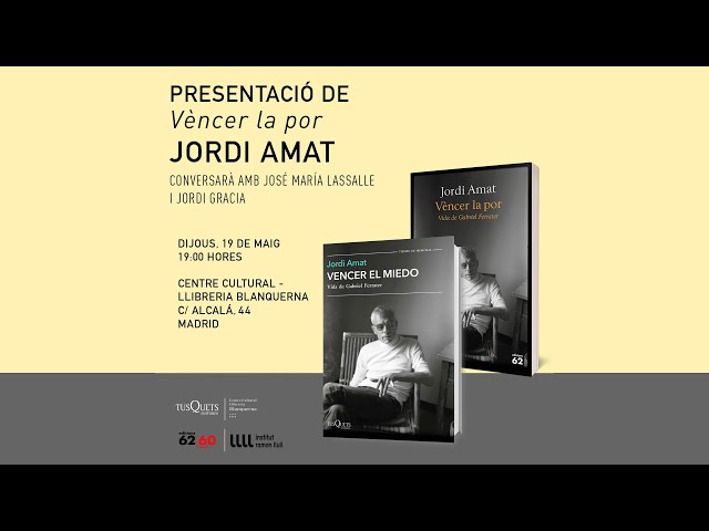 Vídeo relacionado con Vencer el miedo: Vida de Gabriel Ferrater (Tiempo de Memoria)
