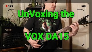Video thumbnail for UnVoxing the VOX DA15 by Father Frequency