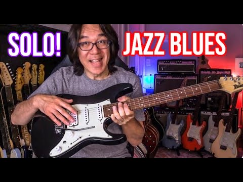 Perfect Song To Practice - Tomo's Fun Jazz Blues Solo Etude