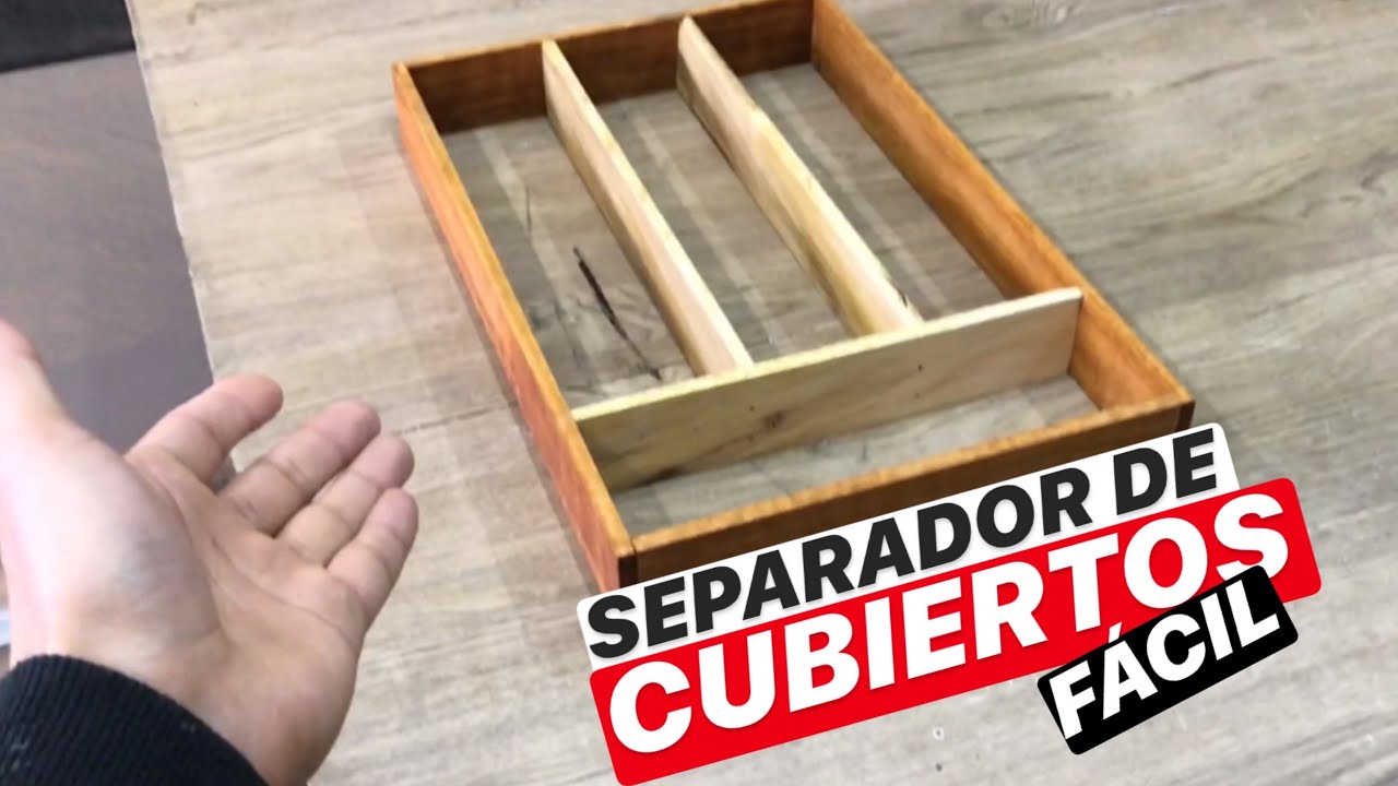 Watch SEPARADOR DE CUBIERTOS (FACIL BRO) - PROYECTO MUEBLE Now SEPARADOR DE CUBIERTOS (FACIL BRO) - PROYECTO MUEBLE