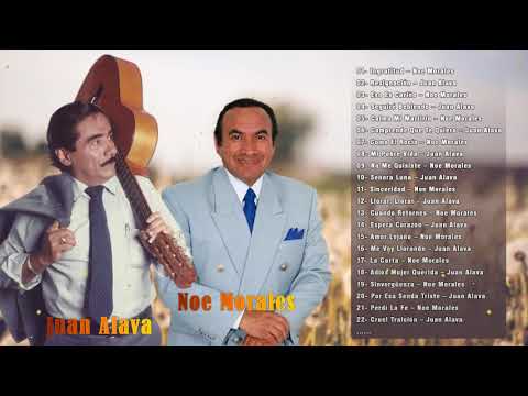 Noe Morales y Juan Alava Sus Mejores Exitos - Mano a Mano - Boleros Mix 2021