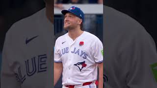 Trey Yesavage uses his head to get the out ????