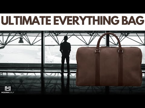 "The ultimate mens bag // best carryon bag // best duffle bag // best travel bag // Carl Friedrik"
