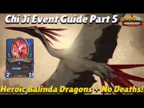 Chi-Ji Event Guide Part 5: Heroic Balinda w/ Dragons + No Death Tasks 9 & 10! - HS Mercenaries Guide