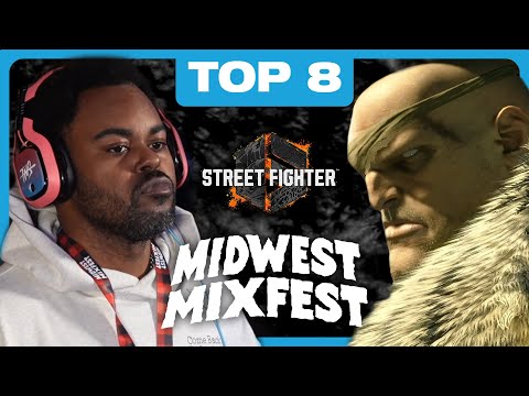 MIDWEST FACEOFF - SF6 TOP 8 (Sagat, Ryu, Dhalsim, Ed) Midwest Mixfest 2025 Street Fighter 6