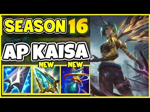 SEASON 16 NEW AP KAI'SA BUILD W/ ACTUALIZER IS AN EXECUTE MACHINE! #leagueoflegends #kaisa #apkaisa