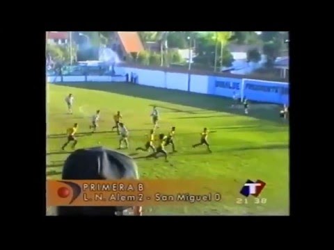 Leandro N. Alem 2 - San Miguel 0 (Primera B Clausura 1997)