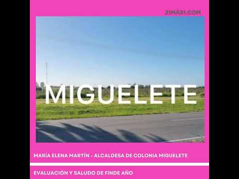 Nota a María Elena Martín Alcadesa de Colonia Miguelete