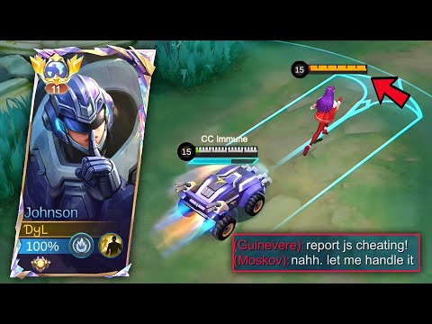 GLOBAL JOHNSON BEST COMBO & BUILD FULL TUTORIAL!! (Pls try) - Mobile Legends