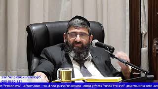הרב אייל עמרמי - הלכות שבת - כט' ניסן תשפ"ג