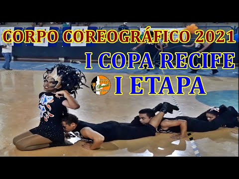 BMMN 2021 - CORPO COREOGRÁFICO 2021 - BANDA MARCIAL MAURICIO DE NASSAU 2021 - I ETAPA DA COPA RECIFE