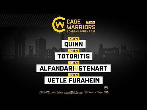 Cage Warriors South East Academy 29 - FIGHT NIGHT AWARDS