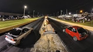 FWD shootout + Test n tune at Showtime Dragstrip